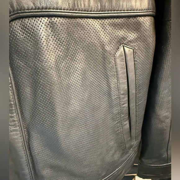 Marc New York Men's Black Leather Jacket - Picture 2 of 5